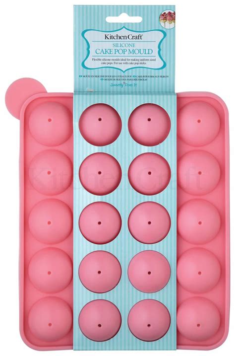 You can use a box mix or your favourite easy recipe. This ultra flexible, silicone mould makes baking cake pops ...