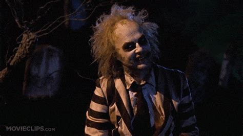 Whenever lydia shouts beetlejuice! 3 times in a row, beetlejuice appears. Beetlejuice GIFs - Find & Share on GIPHY