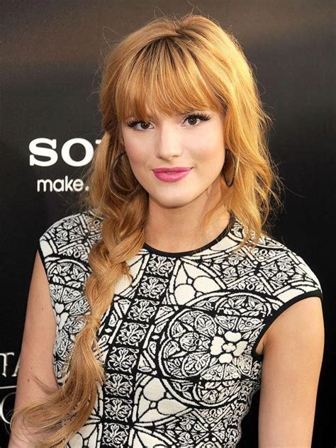 You can go deeper or more golden depending on your skin tone. Bella Thorne's strawberry blonde hair looks stunning with ...