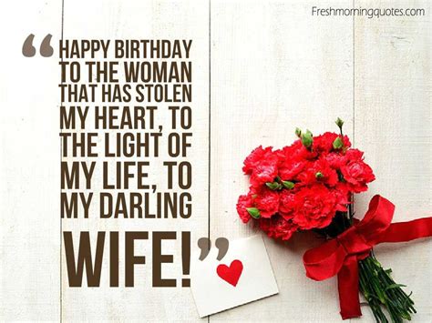 Happy birthday to you, my gorgeous wife! 50+ Romantic Birthday Wishes for Wife - Freshmorningquotes ...