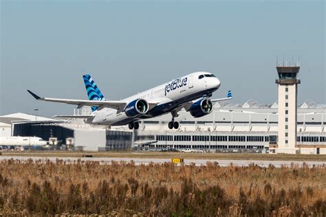 A business card offering generous points — 6x points on jetblue, 2x on select business purchases and 1x on everyday spending — along with top travel perks and 0% foreign transaction fees. JetBlue's first Airbus A220 completes maiden flight - The ...
