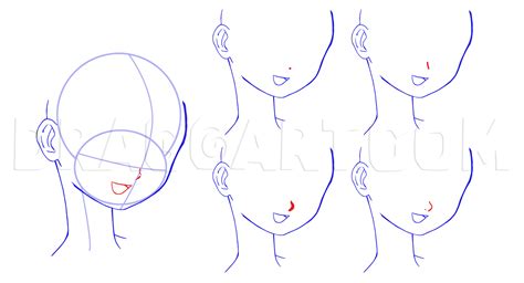 For example, we could do so to accentuate features or push an expression further. How To Draw Anime Girl Faces, Step by Step, Drawing Guide, by Desi_bell | dragoart.com