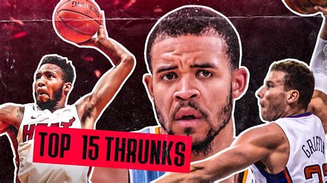 Thomas has gone from the very last pick in the 2011 nba draft to a reserve like the trailblazing webb before him, robinson won the slam dunk contest — except he did it three times, an nba record. NBA BEST THRUNKS (Throw In Dunks) | Last 10 Years - YouTube