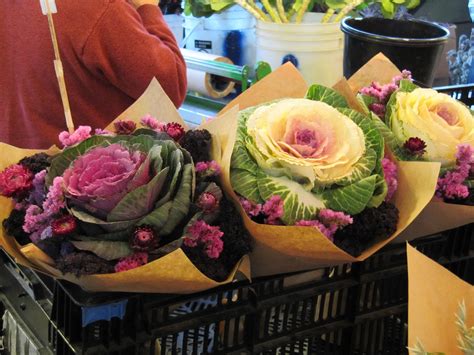 Within a week, 70 wagons were. Kale bouquets from Pike Place Market in Seattle | Food ...