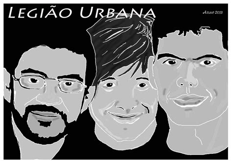 Legião urbana (legión urbana en español) es una banda de rock brasileña activa entre 1982 y 1996.1. DESENHOS & ARTE ADMO: Legião Urbana