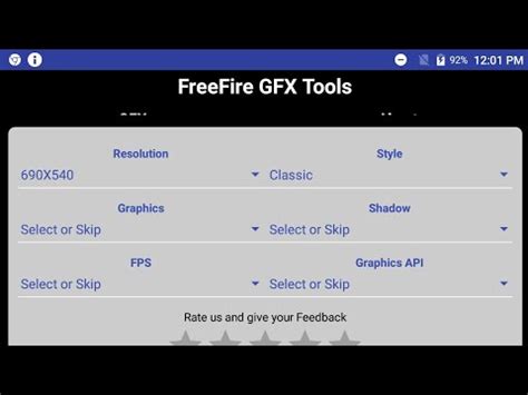 User rating for gfx tool for free fire: Free Fire GFX Tools Smooth HD Settings - YouTube