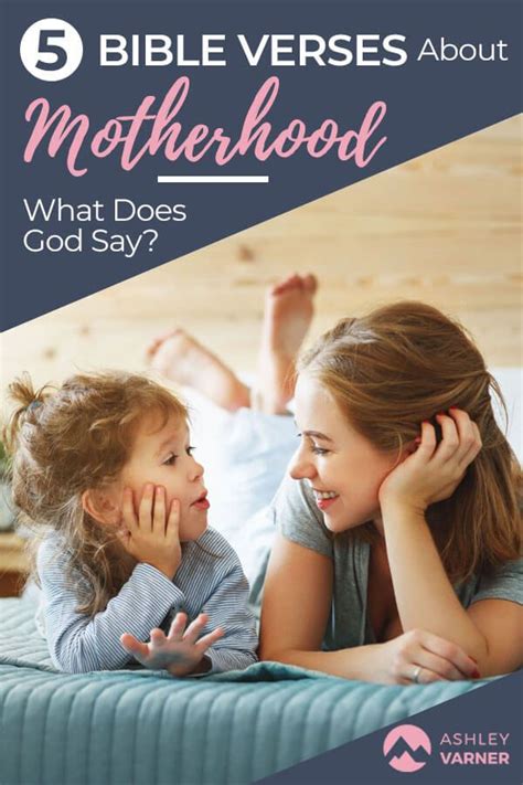 Read through the biblical references of eternal life to learn more about its meaning and significance. What Does the Bible Say About Motherhood? | The Graceful ...