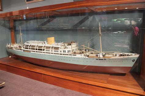An Original Shipbuilders Model of the M V Baudouinville from jonathan ...