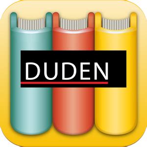 Duden Wörterbücher unterwegs als App für Android, iPhone ...