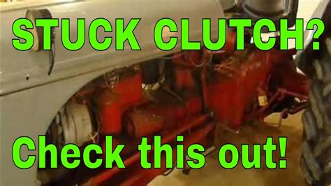 Finally, you can try a manual method that involves rubbing the stuck pixel with a damp cloth or a pointy, but soft item, like the rubber/eraser at the end of. How to free up stuck clutch on Ford tractor - YouTube