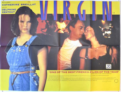 36 fillette known as virgin or junior size 36 in english is a 1988 french film starring delphine zentout and oliver parniere directed by catherine breillat. Virgin (a.k.a. 36 fillette) - Original Cinema Movie Poster ...