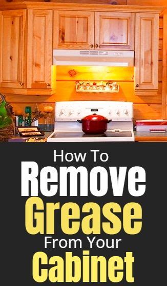 Wipe your cloth over your kitchen cabinet and scrub until all grease is removed. How To Remove Stubborn Grease From Your Kitchen Cabinets #cleaning #cabinet #clean #cleaningtips ...