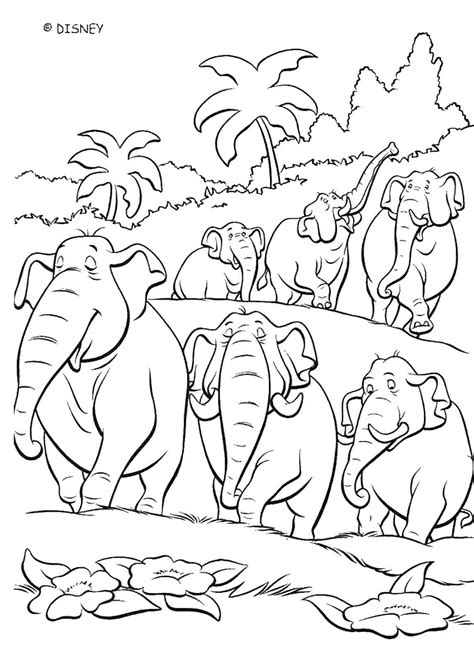 A huge number of free printable elephant coloring pages for kids from kidsfront. Elephant Coloring Pages for kids printable for free