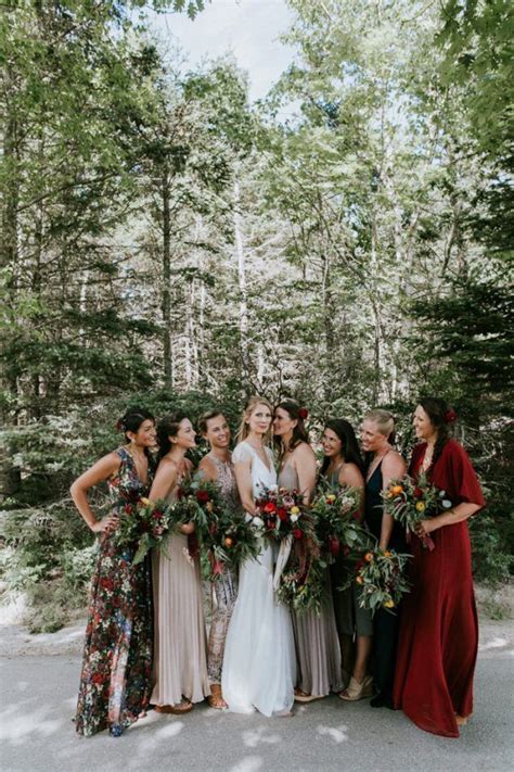 The wedding song (there is love). Naturally Boho Maine Wedding at The Lookout | Wedding ...