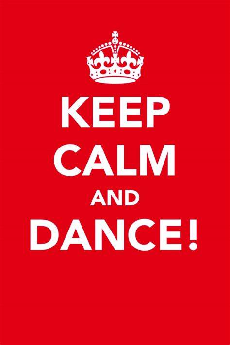 Dancing in Our Kitchens: Keep Calm and Dance