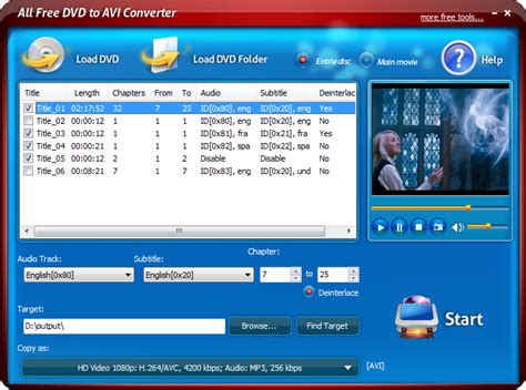 Video conversion is never an easy task. All Free DVD to AVI Converter Free Download and Review