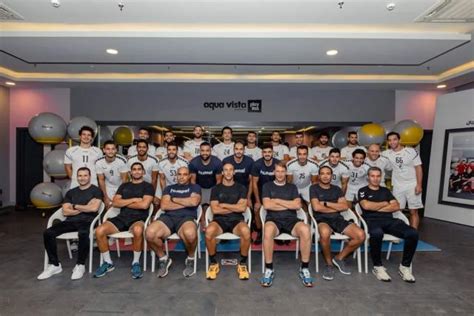 بالصور.. منتخب اليد يخوض مرانه الأول في معسكر الغردقة ...