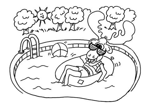 Free printable swimming pool coloring pages. Swimming Pool Coloring Pages - Free Printable Coloring ...