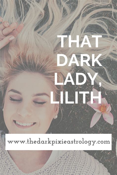 But exactly what is lilith in astrology? Black Moon Lilith is the apogee of the Moon, and can ...