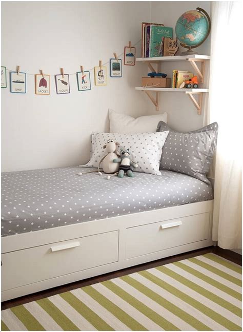 Start by updating your walls with a new paint job or colorful prints, then revamp your bed with matching. 18 Clever Kids Room Storage Ideas | Home Design, Garden & Architecture Blog Magazine