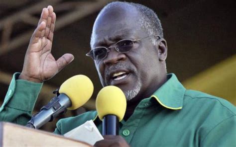 Tanzanian president john magufuli has died, the country's vice president announced, after weeks of uncertainty over his health and whereabouts. President Magufuli says coronavirus cannot survive in ...