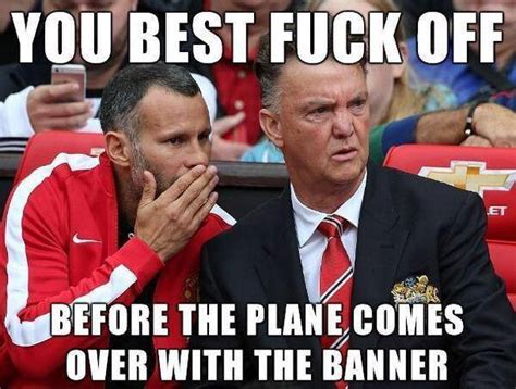 If you did not make the meme yourself, do not post it. 22 Best Memes of Manchester United & Louis van Gaal Humiliated by MK Dons