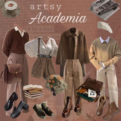 #academia #art #artsy in 2021 | Artsy aesthetic outfits, Artsy outfit ...