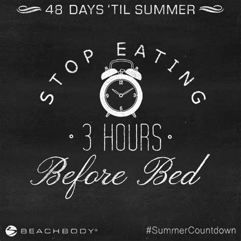 Add or subtract days, hours and minutes from an entered date and time select add or subtract click click to calculate button. 48 Days 'Til Summer! Today's Challenge: Stop Eating Three ...