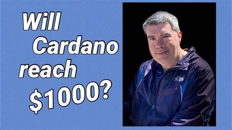 In arguing the impracticability of this big leap, crypto analysts point out the fact that by reaching $1,000, cardano would need a market capitalization of $45 trillion. Will cardano reach $1000 as the market crashes - YouTube