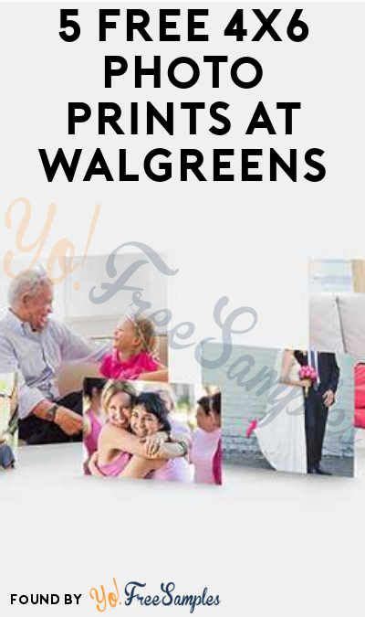 Save with walgreens coupons & promo codes coupons and promo codes for january, 2021. 5 FREE 4X6 Photo Prints At Walgreens (With images) | 4x6 photo