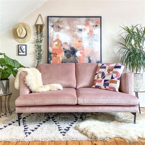 Buy the lavilla pink velvet sofa, pink online from houzz today, or shop for other sofas for sale. Pink velvet sofa, Scandi boho decor, in 2020 | Pink velvet ...