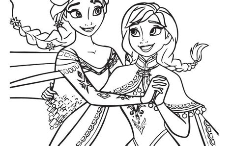 Simple frozen coloring page for kids : Pin On Frozen 2 Coloring Pages For Kids Frozen 2 Coloring ...