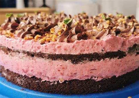 Der einfachste weg zu Erstellen Geschmackvoll Schoko-Himbeersahne-Torte ...