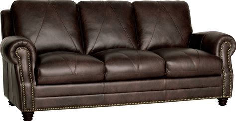 Shop havertys for reclining sofas at the price you want. Gardner 82" Wide Genuine Leather Round Arm Sofa | Leather ...
