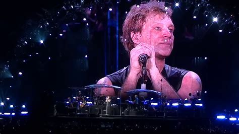 I will love you, babe, always / and i'll be there forever and a day, always / i'll be there till the stars don't shine / till the heavens burst and the words don't rhyme Bon Jovi - 2011-07-06 Bucharest - Always - YouTube