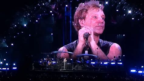 I did it my way / i just wanna live while i'm alive / it's my life Bon Jovi - 2011-07-06 Bucharest - Always - YouTube