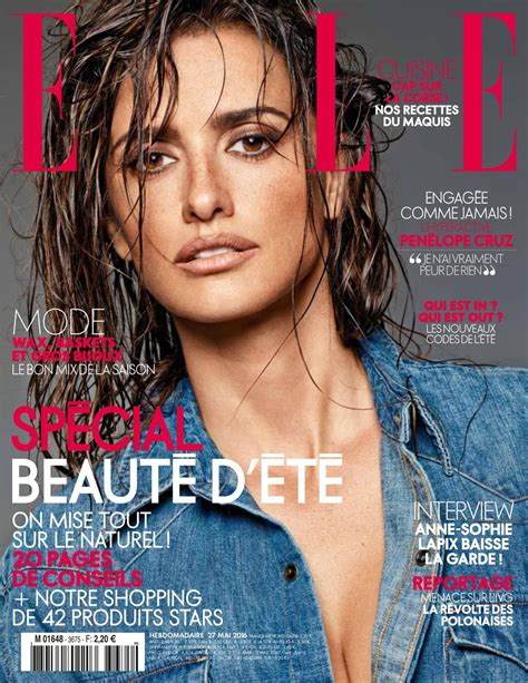 Penelope Cruz - Elle Magazine France May 2016 Issue