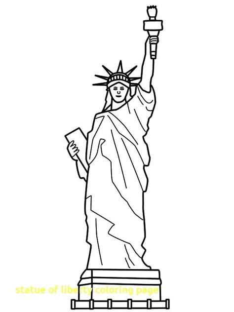 Find out more coloring sheets here. Statue Of Liberty Coloring Page For Kids at GetColorings ...