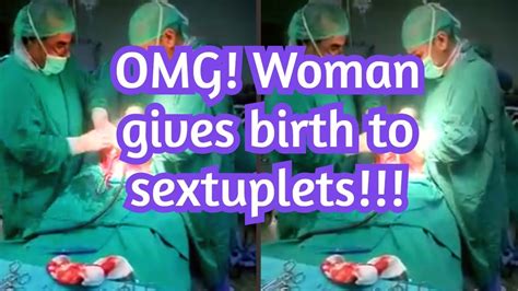 Halima cisse had been expected to give birth to seven babies, but ultrasounds conducted in morocco and mali had missed two of the siblings. Woman Gives birth to sextuplets🤰🤱 - YouTube