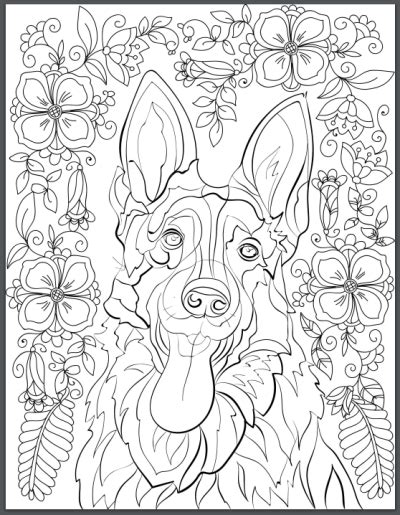 Search through 623,989 free printable colorings at getcolorings. De-stress With Dogs: Downloadable 10 Page Coloring Book ...