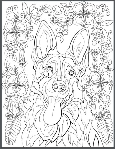 Backyard animals and nature coloring books free coloring pages. De-stress With Dogs: Downloadable 10 Page Coloring Book ...