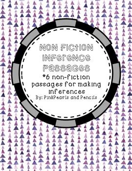 Whether that mark was born with him. Nonfiction, Informational Inference Passages Printable! | TpT