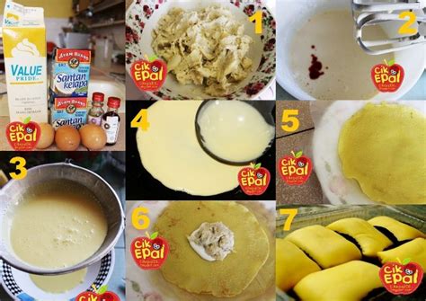 Durian crepe dibuat dengan melumatkan durian dengan susu dan krim. Some: Resepi Durian Crepe Cara Mudah