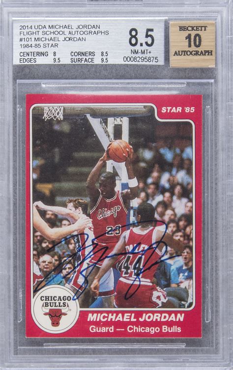 Find great deals on ebay for michael jordan rookie card 1984. Lot Detail - 1984-85 Star #101 Michael Jordan Signed Rookie Card - BGS NM-MT+ 8.5/BGS 10