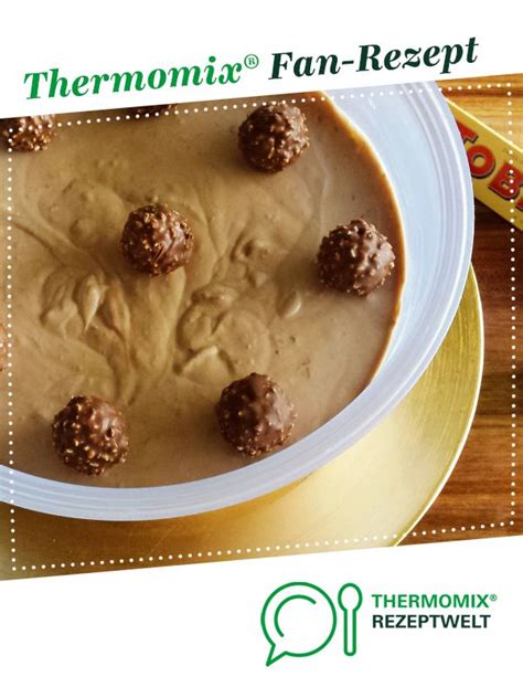 67 gramm mehl 160 gramm toblerone 2,7 essl. Toblerone Mousse | Rezept | Toblerone mousse, Thermomix ...