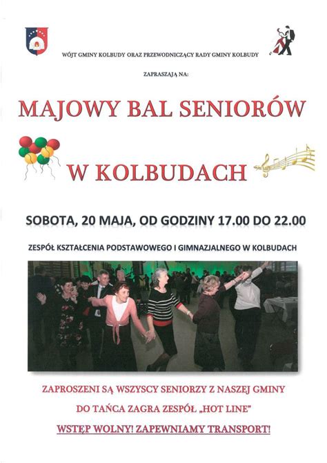 Świętuj z nami urodziny scratcha i podziel się swoim projektem. Majowy Bal Seniorów w Kolbudach! Zapraszamy 20 maja ...