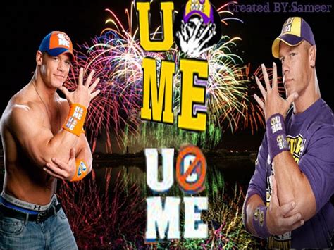 This is one of his signature taunts during matches and a long running catchphrase of john cena especially in his earlier years was. WWE John Cena - You Cant See Me Wallpaper ~ Unleashed WWE ...