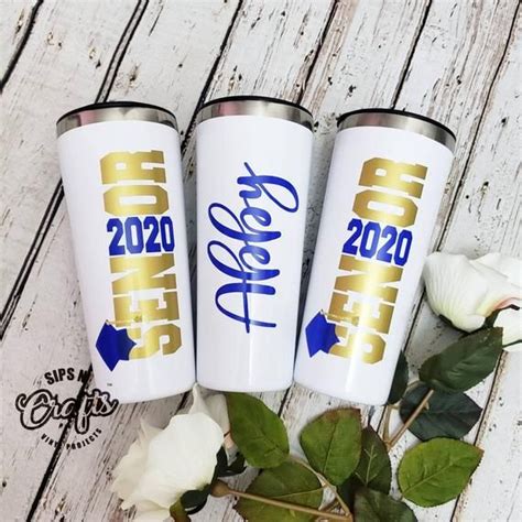 Maybe you would like to learn more about one of these? Personalized Class of 2020 Graduation Tumbler. Senior Gift ...