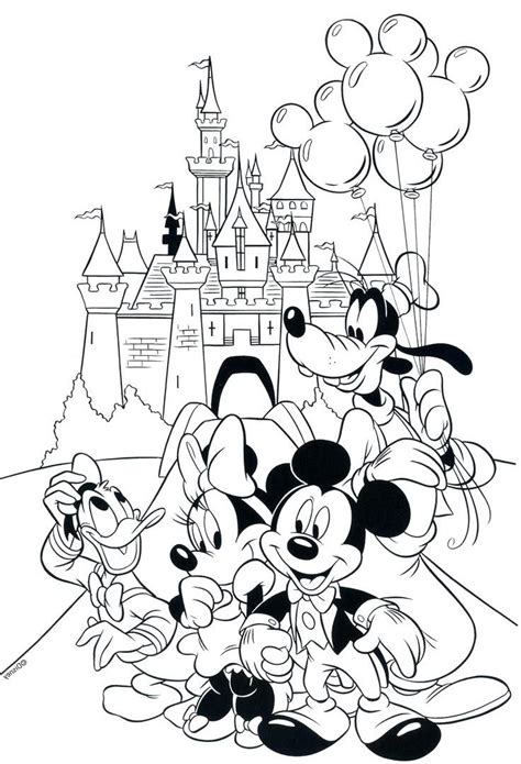 Castle coloring pages for adults. Disneyland Rides Coloring Pages at GetColorings.com | Free ...