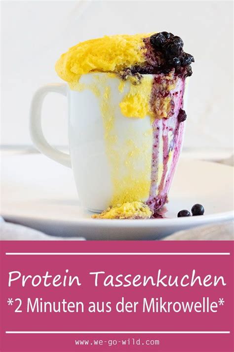 Maybe you would like to learn more about one of these? Schoko Protein Tassenkuchen aus der Mikrowelle | Rezept ...